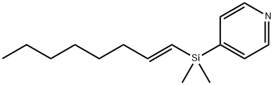 Pyridine, 4-[dimethyl-(1E)-1-octenylsilyl]- (9CI) Struktur