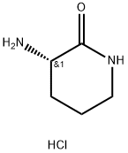 (S)-3-aminopiperidin-2-one Hydrochloride Structure