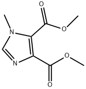 1-Methyl-1H-imidazole-4,5-dicarboxylic acid dimethyl ester Struktur