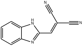 Propanedinitrile, (1H-benzimidazol-2-ylmethylene)- (9CI) Struktur