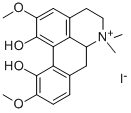 MAGNOFLORINE IODIDE, (+)-(RG) Struktur