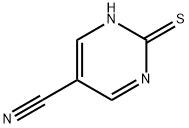 5-Pyrimidinecarbonitrile, 1,2-dihydro-2-thioxo- (9CI) Struktur