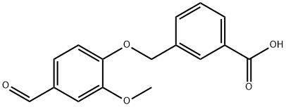 3-[(4-ホルミル-2-メトキシフェノキシ)メチル]安息香酸 price.