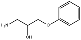 1-AMINO-3-PHENOXY-PROPAN-2-OL Struktur