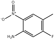 5-Fluoro-4-methyl-2-nitro-phenylamine Struktur