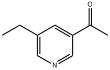 Ethanone, 1-(5-ethyl-3-pyridinyl)- (9CI) Struktur