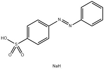 sodium 4-(phenylazo)benzenesulphonate Struktur