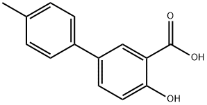 4-HYDROXY-4'-METHYL-BIPHENYL-3-CARBOXYLIC ACID Struktur