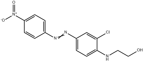 2-[[2-chloro-4-[(4-nitrophenyl)azo]phenyl]amino]ethanol  Struktur