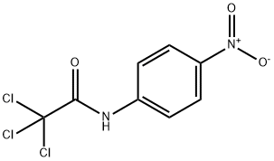 N-(4-Nitrophenyl)-2,2,2-trichloroacetamide Struktur