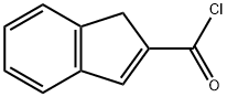 1H-Indene-2-carbonyl chloride (9CI) Struktur