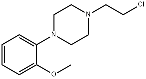 1-(2-METHOXYPHENYL)-4-(2-CHLOROETHYL)PIPERAZINE DIHYDROCHLORIDE Struktur