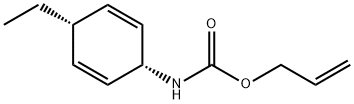 Carbamic acid, (cis-4-ethyl-2,5-cyclohexadien-1-yl)-, 2-propenyl ester (9CI) Struktur