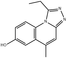 [1,2,4]Triazolo[4,3-a]quinolin-7-ol,1-ethyl-5-methyl-(9CI) Struktur