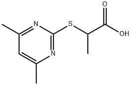 2-(4,6-DIMETHYL-PYRIMIDIN-2-YLSULFANYL)-PROPIONIC ACID price.