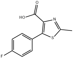 RAC-5-(4-FLUOROPHENYL)-2-METHYL-1,3-THIAZOLE-4-CARBOXYLIC ACID price.