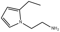 1H-Pyrrole-1-ethanamine,2-ethyl-(9CI) Struktur