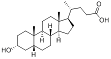 石膽酸, 434-13-9, 結(jié)構(gòu)式