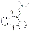 10-[2-(Diethylamino)ethyl]-5,10-dihydro-11H-dibenzo[b,e][1,4]diazepin-11-one Struktur