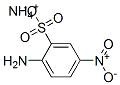 ammonium 2-amino-5-nitrobenzenesulphonate Struktur