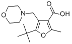 5-TERT-BUTYL-2-METHYL-4-MORPHOLIN-4-YLMETHYL-FURAN-3-CARBOXYLIC ACID price.