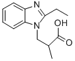 3-(2-ETHYL-BENZOIMIDAZOL-1-YL)-2-METHYL-PROPIONIC ACID price.