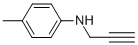 PROP-2-YNYL-P-TOLYL-AMINE Struktur