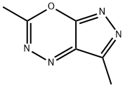 Pyrazolo[4,3-e][1,3,4]oxadiazine,  3,7-dimethyl- Struktur