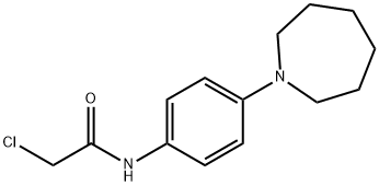 N-(4-AZEPAN-1-YL-PHENYL)-2-CHLORO-ACETAMIDE Struktur