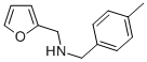 FURAN-2-YLMETHYL-(4-METHYL-BENZYL)-AMINE Struktur