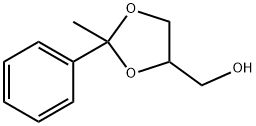 2-Phenyl-2-methyl-1,3-dioxolane-4-methanol Struktur