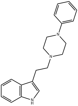 3-[2-(4-PHENYL-1-PIPERAZINYL)ETHYL]INDOLE Struktur