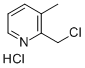 2-CHLOROMETHYL-3-METHYL-PYRIDINE HYDROCHLORIDE Struktur