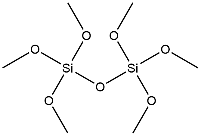 hexamethyl diorthosilicate Struktur