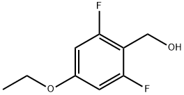 (4-Ethoxy-2,6-difluorophenyl)methanol Structure