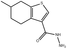 6-メチル-4,5,6,7-テトラヒドロ-1-ベンゾチオフェン-3-カルボヒドラジド price.