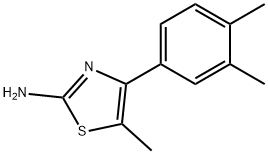 4-(3,4-DIMETHYL-PHENYL)-5-METHYL-THIAZOL-2-YLAMINE price.