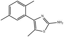 4-(2,5-DIMETHYL-PHENYL)-5-METHYL-THIAZOL-2-YLAMINE price.