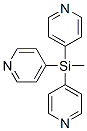 Pyridine, 4,4,4-(methylsilylidyne)tris- (9CI) Struktur