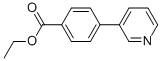 4-PYRIDIN-3-YL-BENZOIC ACID ETHYL ESTER Struktur