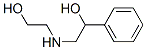 alpha-[[(2-hydroxyethyl)amino]methyl]benzyl alcohol Struktur