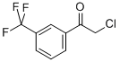 3-TRIFLUOROMETHYLPHENACYLCHLORIDE Struktur