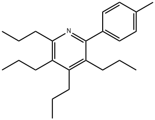 2,3,4,5-TETRAPROPYL-6-P-TOLYL-PYRIDINE Struktur