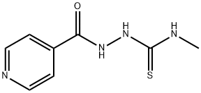 4-Pyridinecarboxylicacid, 2-[(methylamino)thioxomethyl]hydrazide Struktur