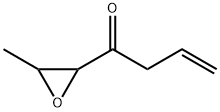 3-Buten-1-one,  1-(3-methyloxiranyl)-  (9CI) Struktur