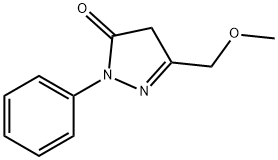 5-(methoxymethyl)-2-phenyl-2,4-dihydro-3H-pyrazol-3-one Struktur