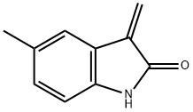 2H-Indol-2-one, 1,3-dihydro-5-methyl-3-methylene- (9CI) Struktur