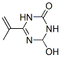 1,3,5-Triazin-2(1H)-one, 3,4-dihydro-4-hydroxy-6-(1-methylethenyl)- (9CI) Struktur