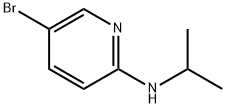 5-溴-N-(丙烷-2-基)吡啶-2-胺 結(jié)構(gòu)式