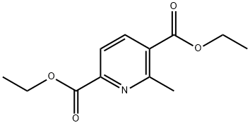 2,5-PYRIDINEDICARBOXYLIC ACID, 6-METHYL-, 2,5-DIETHYL ESTER Struktur